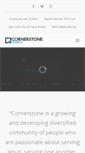 Mobile Screenshot of cornerstonechurchma.com